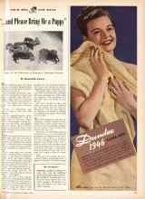 Better Homes & Gardens December 1946 Magazine Article: 