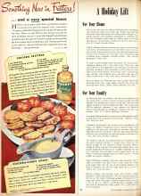 Better Homes & Gardens December 1946 Magazine Article: A Holiday Lift