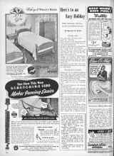 Better Homes & Gardens December 1946 Magazine Article: Here's to an Easy Holiday