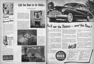 Better Homes & Gardens December 1946 Magazine Article: Page 12