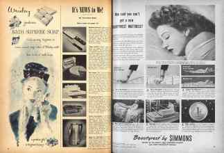 Better Homes & Gardens December 1946 Magazine Article: Page 16