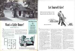 Better Homes & Gardens December 1946 Magazine Article: Page 44