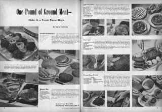 Better Homes & Gardens December 1946 Magazine Article: Page 54