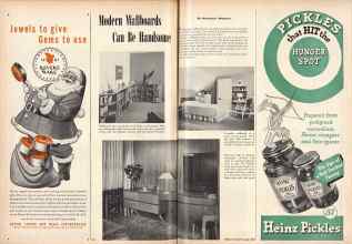 Better Homes & Gardens December 1946 Magazine Article: Modern Wallboards Can Be Handsome