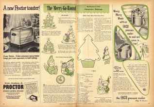Better Homes & Gardens December 1946 Magazine Article: The Merry-Go-Round