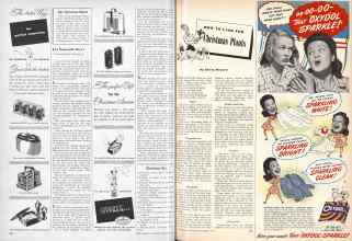 Better Homes & Gardens December 1946 Magazine Article: Page 106