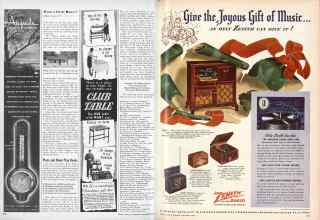 Better Homes & Gardens December 1946 Magazine Article: Page 114