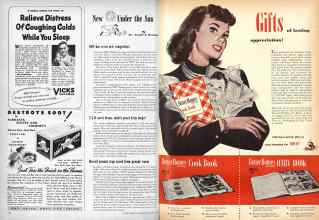 Better Homes & Gardens December 1946 Magazine Article: Page 136