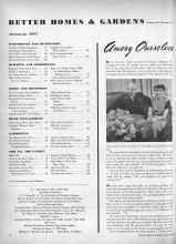 Better Homes & Gardens January 1947 Magazine Article: Among Ourselves