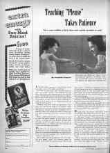 Better Homes & Gardens January 1947 Magazine Article: Teaching 