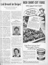 Better Homes & Gardens January 1947 Magazine Article: Cash Reward for Recipes!