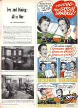 Better Homes & Gardens January 1947 Magazine Article: Den and Dining--All in One