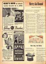 Better Homes & Gardens January 1947 Magazine Article: Merry-Go-Round