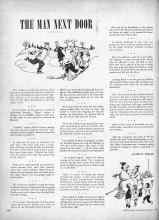 Better Homes & Gardens January 1947 Magazine Article: THE MAN NEXT DOOR