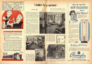 Better Homes & Gardens January 1947 Magazine Article: I Couldn't Find an Apartment