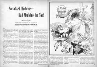 Better Homes & Gardens January 1947 Magazine Article: Socialized Medicine--Bad Medicine for You!