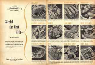 Better Homes & Gardens January 1947 Magazine Article: Page 52