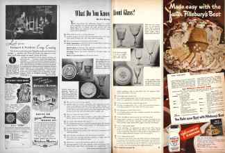 Better Homes & Gardens January 1947 Magazine Article: What Do Yon Know About Glass?