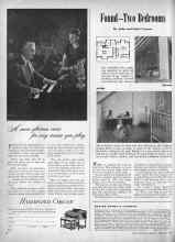 Better Homes & Gardens February 1947 Magazine Article: Found--Two Bedrooms