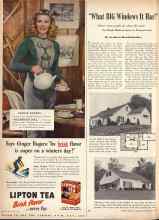 Better Homes & Gardens February 1947 Magazine Article: 