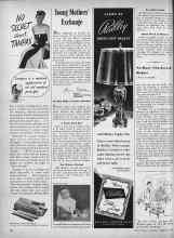 Better Homes & Gardens February 1947 Magazine Article: Young Mothers' Exchange
