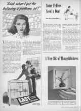 Better Homes & Gardens February 1947 Magazine Article: Some Fellers Need a Dad