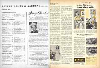 Better Homes & Gardens February 1947 Magazine Article: Page 6