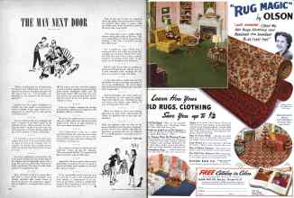 Better Homes & Gardens February 1947 Magazine Article: Page 168