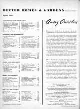 Better Homes & Gardens April 1947 Magazine Article: Among Ourselves