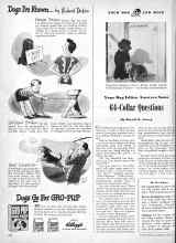 Better Homes & Gardens April 1947 Magazine Article: Your Dog Editor Answers Some 64-Collar Questions