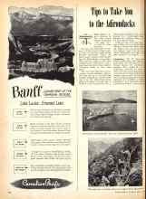 Better Homes & Gardens April 1947 Magazine Article: Tips to Take You to the Adirondacks