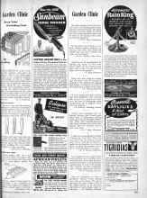 Better Homes & Gardens April 1947 Magazine Article: Garden Clinic