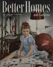 Better Homes & Gardens April 1947 Magazine Cover