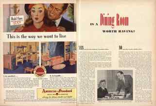 Better Homes & Gardens April 1947 Magazine Article: Page 40