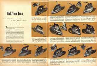 Better Homes & Gardens April 1947 Magazine Article: Pick Your Iron