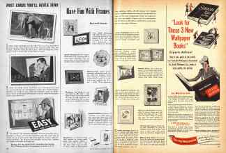 Better Homes & Gardens April 1947 Magazine Article: Have Fan With Frames