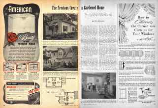 Better Homes & Gardens April 1947 Magazine Article: The Newtons Create a Gardened Home