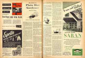 Better Homes & Gardens April 1947 Magazine Article: THE DIARY OF A Plain Dirt Gardener