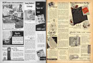 Better Homes & Gardens April 1947 Magazine Article: Young Mothers' Exchange