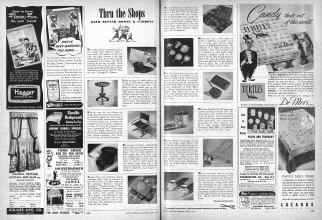 Better Homes & Gardens April 1947 Magazine Article: Thru the Shops