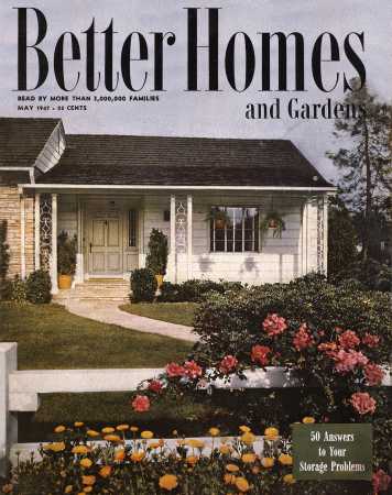 Better Homes & Gardens May 1947 Magazine Cover