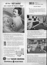 Better Homes & Gardens May 1947 Magazine Article: IDEAS from a relaxation room