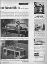Better Homes & Gardens May 1947 Magazine Article: Little Tables to Hold a Lot