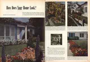 Better Homes & Gardens May 1947 Magazine Article: How Does Your Home Look?