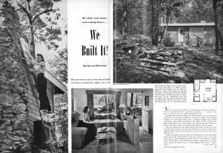 Better Homes & Gardens May 1947 Magazine Article: We Built It!