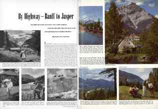 Better Homes & Gardens May 1947 Magazine Article: By Highway--Banff to Jasper