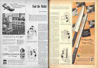 Better Homes & Gardens May 1947 Magazine Article: Fool the Moths!