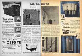 Better Homes & Gardens May 1947 Magazine Article: Don't Let Moisture Rot Your Walls