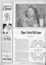 Better Homes & Gardens June 1947 Magazine Article: Those Teeth Will Come