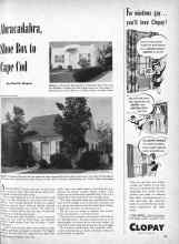 Better Homes & Gardens June 1947 Magazine Article: Abracadabra, Shoe Box to Cape Cod